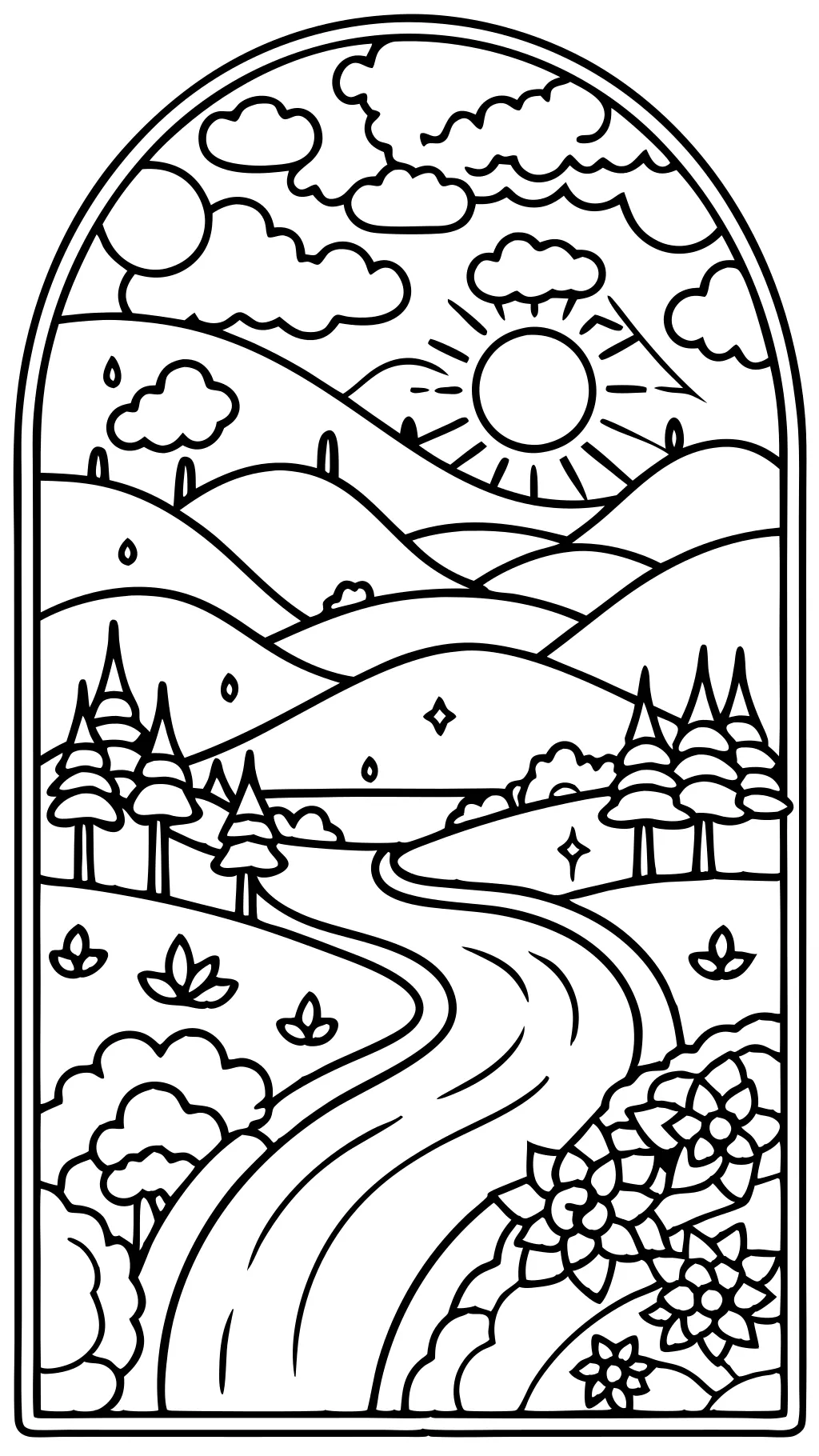 printable paint by number coloring pages